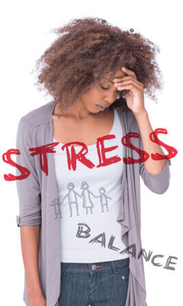 stressed adult
